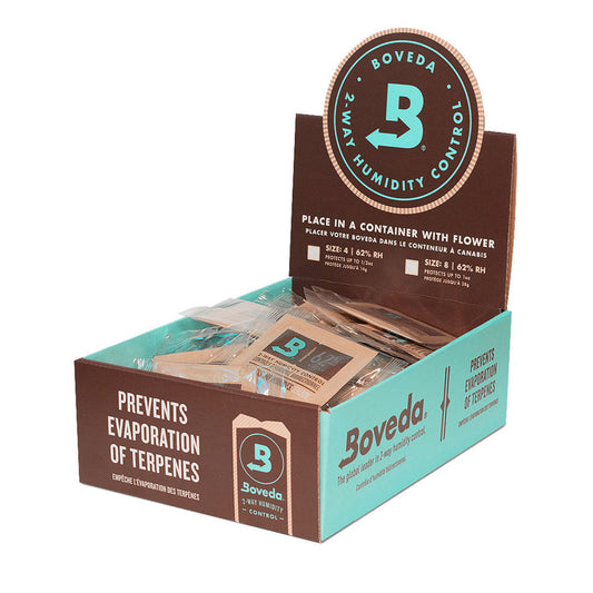 100 PC DISPLAY - Boveda 2-Way Humidity Control - 62% / 8g