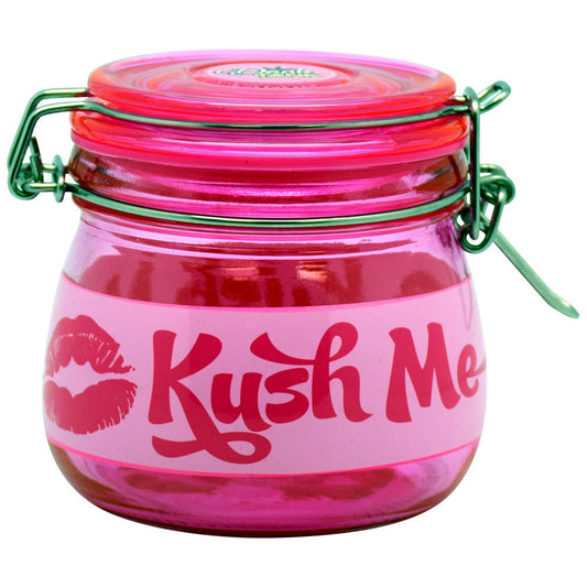 Kush Me Glass Jar