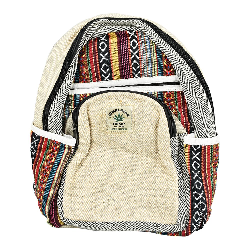 ThreadHeads Himalayan Hemp Woven Mini Backpack