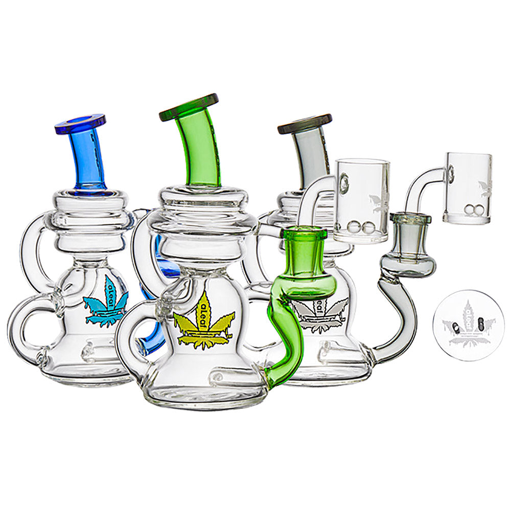 aLeaf Recycler Dab Rig Spinner Kit - 6" / 14mm F / Colors Vary