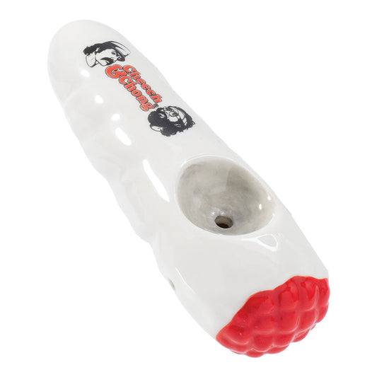 Cheech & Chong Wacky Bowlz Joint Ceramic Pipe - 4"