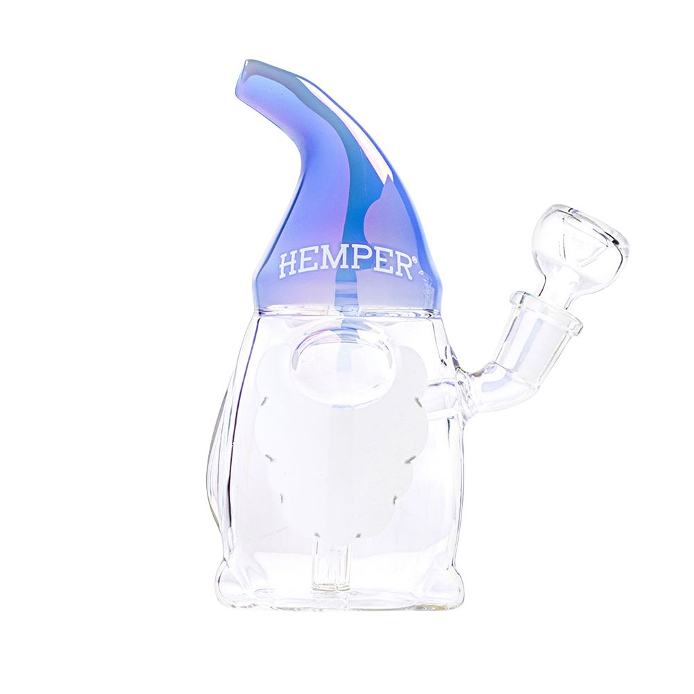 Hemper Gnome Glass Water Pipe - 6.25" / 14mm F