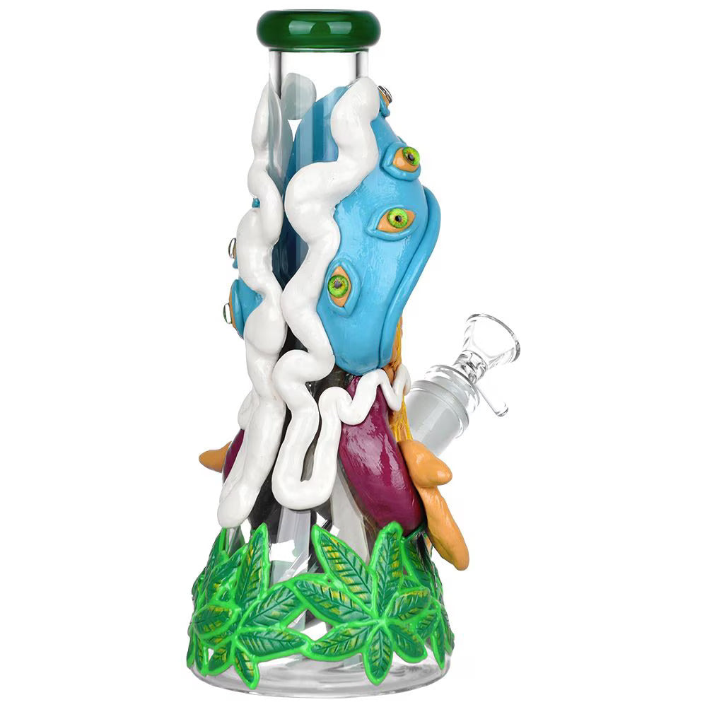 Pulsar Design Series Glow Beaker Water Pipe | Herbal Wisdom