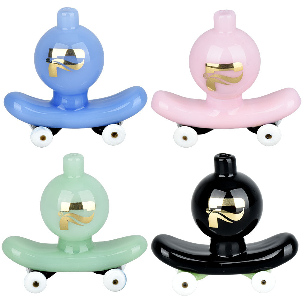 4PC SET - Pulsar Skateboard Ball Carb Cap - 24.5mm / Assorted Colors